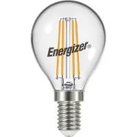 Energizer energiezuinige filament Led kogellamp - E14 - 5 Watt - warmwit licht - dimbaar - 1 stuk