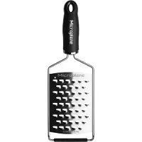 Microplane Gourmet rasp extra grof breed 32 cm rvs zwart