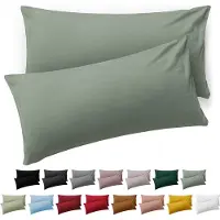 Blumtal Kussensloop Microvezel Kussenhoes 50 x 70 cm - Summer Green - Set van 2