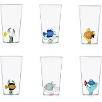 Ichendorf Milano ichendorf glas longdrink marine garden set van 6