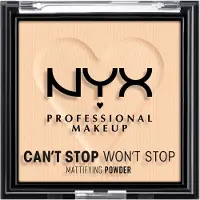 Nyx Facial make-up Powder Can't Stop Won't Stop Mattifying Powder 02 Light