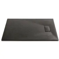 Badstuber SMC douchebak 100x80cm zwart