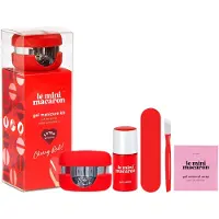 Le Mini Macaron Gel Manicure Kit Cherry Red 10 ml