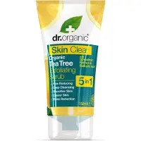 Dr Organic 1+1 gratis | Dr. Organic Skin Clear Tea Tree Exfoliating Scrub - 150ml