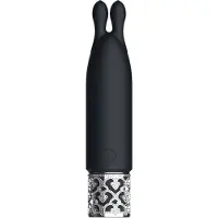 Royal Gems - Oplaadbare siliconen Bullet- Zwart
