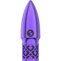Royal Gems - Glitter Clitoris Vibrator - Paars