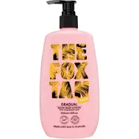 The Fox Tan Gradual Glow Body Lotion, Hydraterende Zelfbruinende Lotion Met Hyaluronzuur, Vegan, 300mL