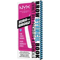Nyx Zero To Brow Wenkbrauwsjabloon 1 st Nr. 02 - Thick Brow