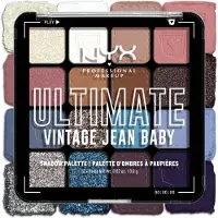 Nyx Ultimate Shadow Palette 16 x 0,8 g - 01W Vintage Jean Baby