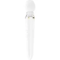 Satisfyer Double Wand-er - app-gestuurde massagevibrator (wit)