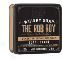 The Scottish Fine Soaps Company Soap in a Tin Whisky Cocktail The Rob Roy 100gr