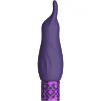 Royal Gems - Sparkle Oplaadbare Clitoris stimulator - Paars