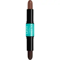 Nyx Wonder Stick - Deep Rich - Contouring & Highlight Stick met twee uiteinden - Zeer Donker