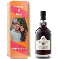 Graham's Port in bedrukte kist - Graham's 10 Years