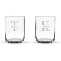 Yoursurprise Waterglas deluxe graveren (2 stuks)