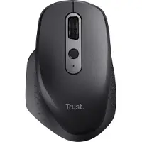 Trust Ozaa Oplaadbare Draadloze Comfort Muis Zwart
