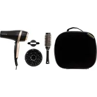 Remington Coffret cadeau Sèche-cheveux Salon Collection D6940GP 2100 W Noir et Doré