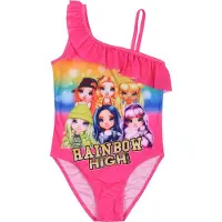 Sarcia.eu Roze meisjesbadpak - Rainbow High / 98-104