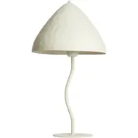 Light & Living Tafellamp Elimo Ø 25cm X 50cm Wit