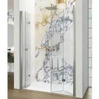 Lacus Nisdeur Albarella Saloon Inklap Deur 130x190 Cm Chroom