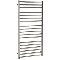EH Design radiator athena met digitale thermosstaat 60x140 cm geborsteld rvs