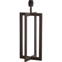 Light & Living Lampvoet 21x21x46 cm MACE bruin