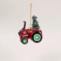 Sass & Belle Kerst tractor kerstbal - Sass & Belle