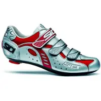 Sidi - Racefietsschoen - Scarpe Zeta - rood zilver - maat 46.5
