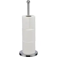 Merkloos 1x RVS wc/toiletrol houders 42 cm - Toiletrolhouders