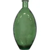 Dijk Natural Collections DKNC - Vaas Philip - Gerecycled glas - 29x29x59 cm - Groen