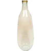 Dijk Natural Collections DKNC - Vaas Tainan - recycled glas -25x75cm - Goud