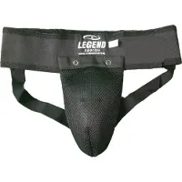 Legend Sports Kruisbeschermer/Tok heren - Kids/Volwassenen Zwart Mesh