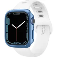 Spigen Thin Fit Bumper voor de Apple Watch 7 / 8 / 9 - 45 mm - Blauw