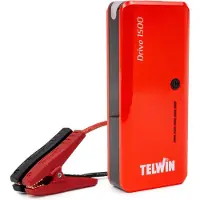 Telwin - Jumpstarter en Powerbank LED zaklamp met USB C snelladen - DRIVE 1500 12V