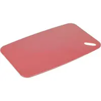 Excellent houseware Snijplank - zalm roze - Kunststof - 35 x 24 cm - voor keuken/voedsel