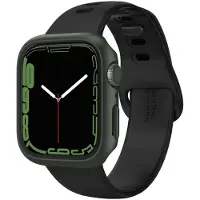 Spigen Thin Fit Bumper voor de Apple Watch 7 / 8 / 9 - 45 mm - Groen
