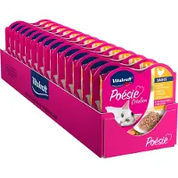 Vitakraft Poésie Création met kip en groenten in saus natvoer kat (15 x 85 g) Per verpakking