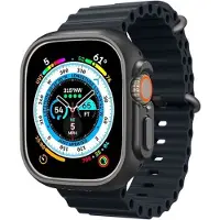 Spigen Thin Fit - Apple Watch Ultra 3/2/1 Hoesje - Bumper Case - Zwart