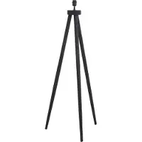 Light & Living Vloerlamp driepoot 52x52x122 cm ILIAS hout mat zwart