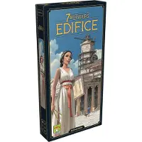 Asmodee Jeu de stratégie 7 Wonders Édifices Extension