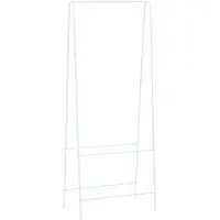 vidaXL Kledingrek 59x35x150 cm wit
