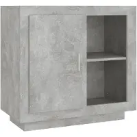 vidaXL Dressoir, betonkleur, 80x40x75 cm