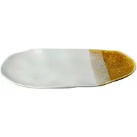 Gusta Serveerbord Okergeel 29 x 16 cm