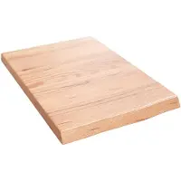 vidaXL Wandschap 40x60x(2-4) cm behandeld massief eikenhout lichtbruin