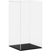 vidaXL Vitrine transparant 20x20x38 cm acryl