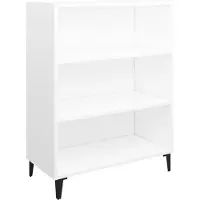 vidaXL Dressoir 69,5x32,5x90 cm bewerkt hout wit