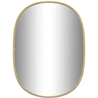 vidaXL Wandspiegel 40x30 cm goudkleurig