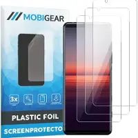 Mobigear Screenprotector geschikt voor Sony Xperia 5 II | Screenprotector Folie - Case Friendly (3-Pack)