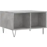 vidaXL Salontafel 60x50x36,5 cm bewerkt hout betongrijs