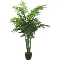 Super Merchant Kunstpalmboom 18 bladeren 80 cm groen
